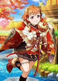 スクフェス 高海千歌ssr 紅葉編 覚醒後枠なし 高海千歌 カード イラスト スクフェス