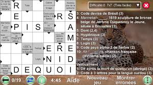 Vous pouvez trouver les mots qui vous manquent et avoir la solution. Mots Croises Pour Android Telechargez L Apk