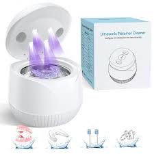 Ultrasonic Retainer Cleaner Machine Dental Cleaning Pod