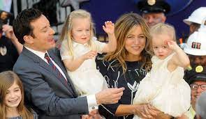 A year after the pandemic began, jimmy fallon is sharing what it meant to be able to film the tonight show at home with his family, mainly the two young daughters he shares with wife nancy juvonen. Jimmy Fallon Family Pictures Popsugar Celebrity
