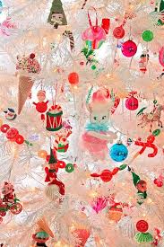 Christmas Tree Closeup 2 Kitsch Christmas Retro Christmas Decorations Christmas Tree Themes