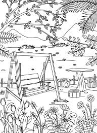 Gambar sketsa dapat digambarkan sebagai salah satu karya seni paling murni. Kumpulan Contoh Soal 3 Mewarnai Taman