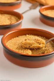 Tamina Algerian Toasted Semolina Honey Dessert Halal Home Cooking Recipe Honey Dessert Algerian Recipes Food