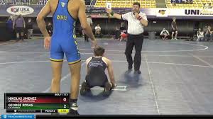 Junior 132 Nikolas Jimenez ISI School Of Wrestling Vs George Rosas  California