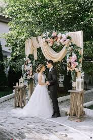 Perfect ideas for a rustic wedding. 20 Best Floral And Fabric Wedding Arches On Pinterest Wedding Arch Wedding Decorations Rustic Wedding