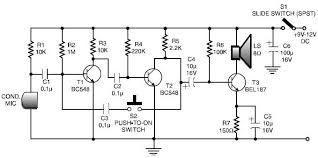 Simple Walkie Talkie Circuit Diagram Pdf This Is A Low Cost And Simple Intercircuit Design Some Inter Cir Circuit Diagram Circuit Electronic Circuit Projects