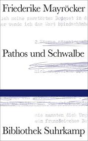 Nicht nur den raum, die wohnung! Dichterische Hohenfluge Zu Friederike Mayrockers Pathos Und Schwalbe Literaturkritik De