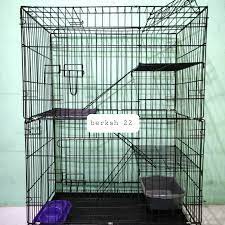 Aug 08, 2021 · kandang kucing besar berbanjar / jual kandang tingkat besar besi lipat untuk kucing anjing. Jual Kandang Kucing Tingkat 3 Jumbo Terbaru Lazada Co Id