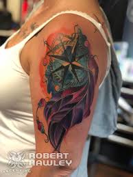 Ascension tattoo is a parlor in orlando that designs and renders body art. Chrometoaster Watercolor Color Color Tattoo Feathers Compass Dream Catcher