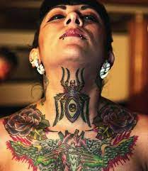 Under Chin Tattoos Inked Magazine Neck Tattoo Under Chin Tattoo Places To Get Tattoos