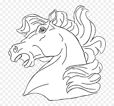 I hope you enjoy jumping horse coloring pagesjust want share animal horse coloring sheet for your kids, but today jumping horse coloring pages. Neighing Horse Head Coloring Page Coloring Pages Of Animals Hd Png Download Vhv