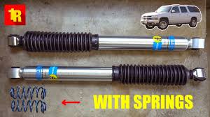Far longer than plain old oem spec road parts. Best Bilstein 5100 Rear Shock Spring Upgrade Ever Youtube
