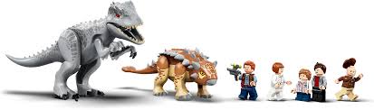 Indominus rex was one of the two main antagonists of the jurassic world film, and the secondary antagonist of the first season of the netflix series jurassic world: Indominus Rex Vs Ankylosaurus 75941 Jurassic World Buy Online At The Official Lego Shop Us