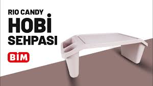 Portatif katlanabilir yatak koltuk masa üstü laptop bilgisayar çalışma. Bim Rio Candy Hobi Sehpasi Youtube