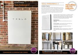 Check spelling or type a new query. Tesla Powerwall 2 Double The Energy Of Our First Generation Battery