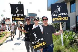 Eric Szmanda Jorja Fox David Beeman Editorial Stock Photo