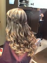 The extensions are fed into each braid near the roots. 22 Prom Hair With Braid