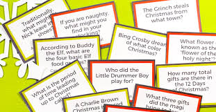 Some games are timeless for a reason. Free Printable Christmas Trivia Hey Let S Make Stuff