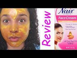 Specially formulated facial depilatory cream for painless hair removal at home. Review Nair Facial Hair Remover Cream Youtube