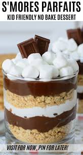 Getting The Flavor Of Your Favorite Summer Flavors Has Never Been Easier With This Easy No Cook S Mores Parfait Parfait Recipes Smore Recipes Parfait Desserts