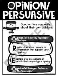 Image Result For Oreo Opinion Writing Anchor Chart