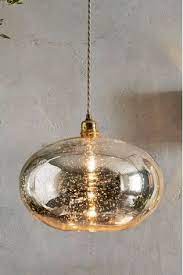 Petra Gold Mercury Easy Fit Pendant Pendant Lighting Bedroom Gold Ceiling Light Gold Pendant Lighting