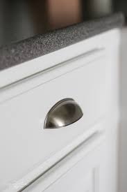 Measure the distance from the inside edge of the tape to the edge of. Install New Cabinet Pulls The Easy Way