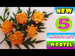 Kreatif 1 Wortel Jadi 5 Macam Garnish Cara Membuat Hiasan Nasi Tumpeng Terkini Carrot Carving Youtube Pembuatan Perhiasan Wortel Kreatif