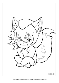 This cute anime chibi coloring pages can be used in your pc, in your smartphone, even on paint and more similar desktop apps to fill color in it. Chibi Wolf Girl Coloring Pages Free Cartoons Coloring Pages Kidadl