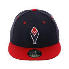 Exclusive New Era 59fifty Atlanta Braves Feather Hat 2t Navy Red 24 98 New Era 59fifty Feather Hat Fitted Hats