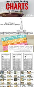 10 Lds Scripture Reading Charts Scripture Reading Chart