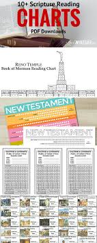 10 lds scripture reading charts scripture reading chart