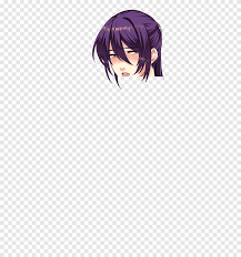 If you want to dye your hair purple, you may need. Ddlc R63 All Character Sprites Free To Use Female Anime Character With Purple Hair Png Pngegg