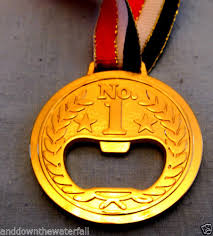 Gold Medal Bottle Opener Beer Olympics Sports Winners Trophy Funny Joke Lol Fun Beer Olympic Beer Olympics Party Beerlympics