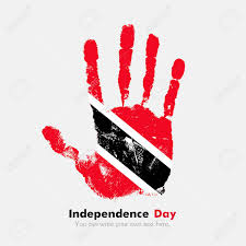 The united states values the strong ties between the american and trinidadian and tobagonian. Hand Print Which Bears The Flag Of Trinidad And Tobago Independence Day Grunge Style Grungy Hand