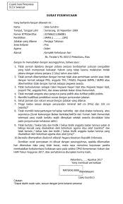 Contoh Surat Lamaran Cpns Kemenkumham Sma Contoh Surat