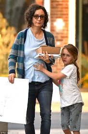 Maybe you would like to learn more about one of these? Sara Gilbert 39 Displays Her Growing Baby Bump As She Grabs Lunch With Daughter Sawyer Daily Mail Online