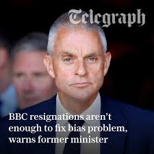❌ 'It is not enough just to lose two people right at the top of the BBC'  Sir John Whittingdale, a Tory MP and former culture secretary, has  suggested the BBC may