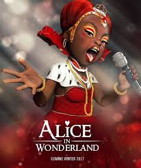 Black Alice In Wonderland Art Queen Of Hears From Alice In Wonderland This Is The Remix Black Girl Magic Art Black Women Art Black Cartoon
