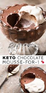 Paleo Keto Chocolate Mousse For 1 Keto Lowcarb Dairyfree Paleo Chocolate Amp Cho Keto Chocolate Mousse Low Carb Recipes Dessert Keto Dessert Recipes
