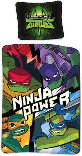 Ninja Turtles Dekbedovertrek Power Eenpersoons Tip Hipdekbedovertrek