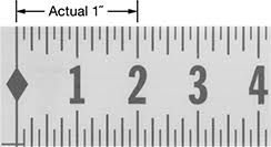 Tips to get an accurate tape measure read. Adhesive Back Tape Measures Mcmaster Carr