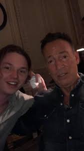 oprah and #gail we're steppin' out tonight enjoying the bitter sweet ending  of the historic epic genius one man show Called #brucespringsteen