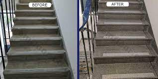 Coastal comfort heating & air conditioning is a ac repair and hvac maintenance provider in ocean view, de and pittsville, md. Terrazzo Stairs Staircase Refurbishment Repair Restoration
