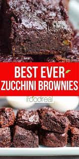 The Best Healthy Zucchini Brownies Zucchini Brownies Healthy Zucchini Brownies Healthy Recipes Easy Snacks