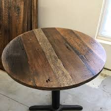 Freshrestorations Shared A New Photo On Etsy Round Wood Table Reclaimed Wood Round Dining Table Reclaimed Wood Table Top