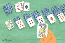 The first collection of solitaire card games in the english language was written by lady adelaide cadogan with her book of illustrated games of patience published in 1870. Solitaire Card Games Using A Standard 52 Card Deck
