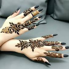 Pin By Um Alreem On Mehndi Photos Latest Mehndi Designs Mehndi Designs For Fingers Finger Henna Designs