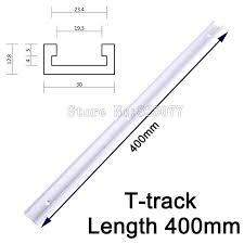 2pcs T Track Length 400mm 16inch T Slot Miter Track Jig Fixture Slot For Router Table Band Saw T Tracks Kf917 2pcs Track Lengt Router Router Table T Track