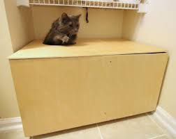 Diy Wooden Top Entry Cat Litter Box Diy Litter Box Wooden Diy Diy Tops